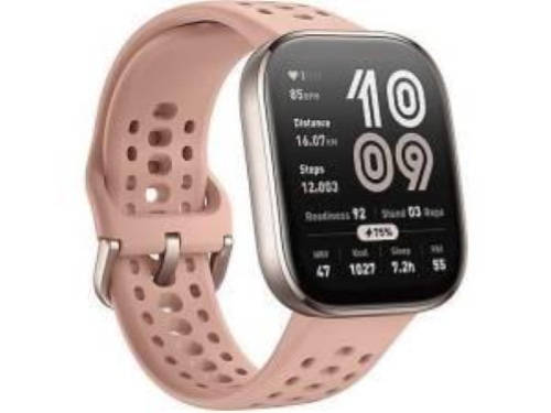 AMAZFIT BIP 6 SMARTWATCH 46mm 1.97" AMOLED GPS MAPPE IA IMPERMEABILE 5 ATM BLUSH